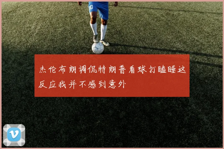 杰伦布朗调侃特朗普看球打瞌睡这反应我并不感到意外
